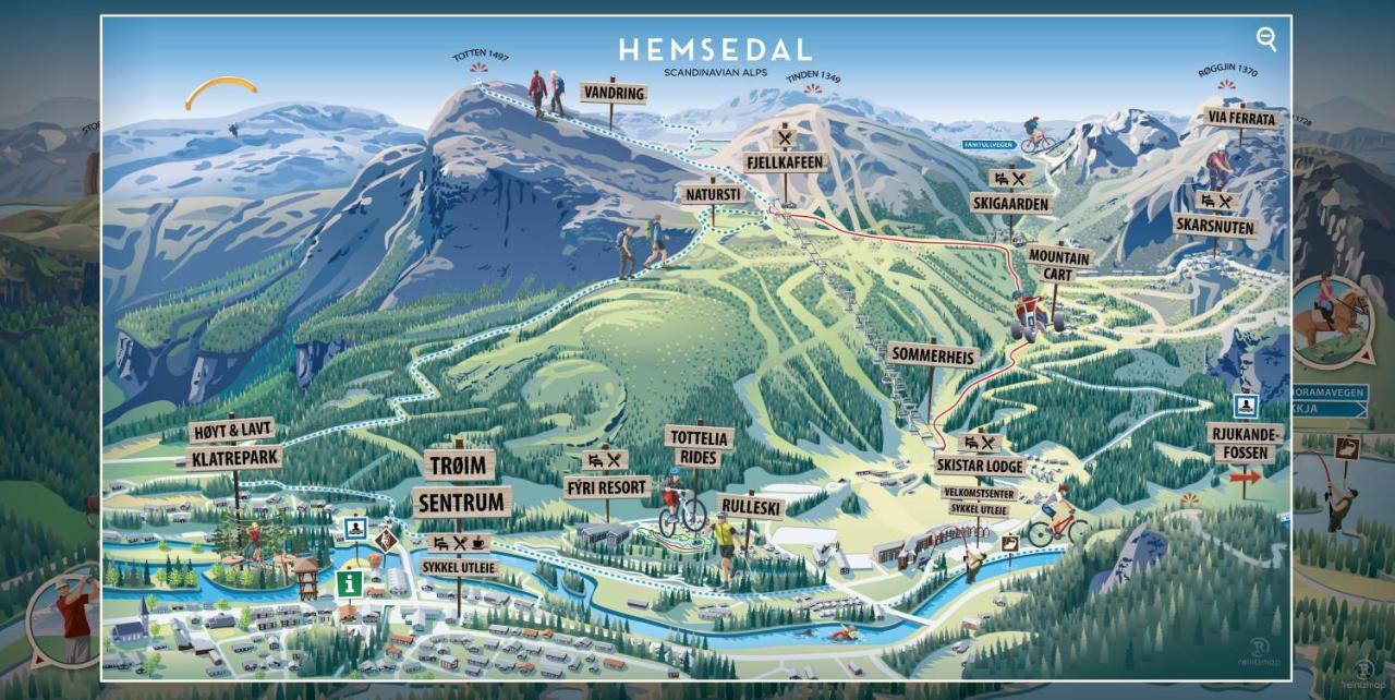 Fantastic Apartment In Hemsedal, Ski In Ski Out, Fyri Tunet Bagian luar foto